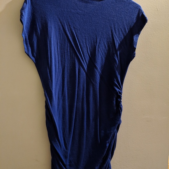 Maternity shirt blue - Picture 2 of 2